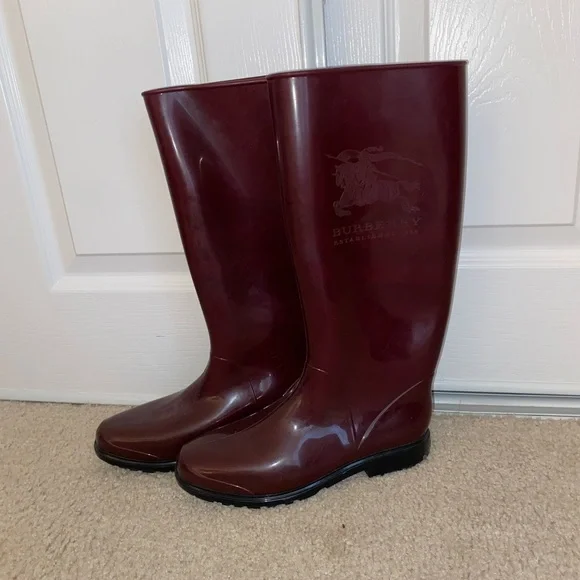 Burberry Shoes Burberry Rain Boots Poshmark